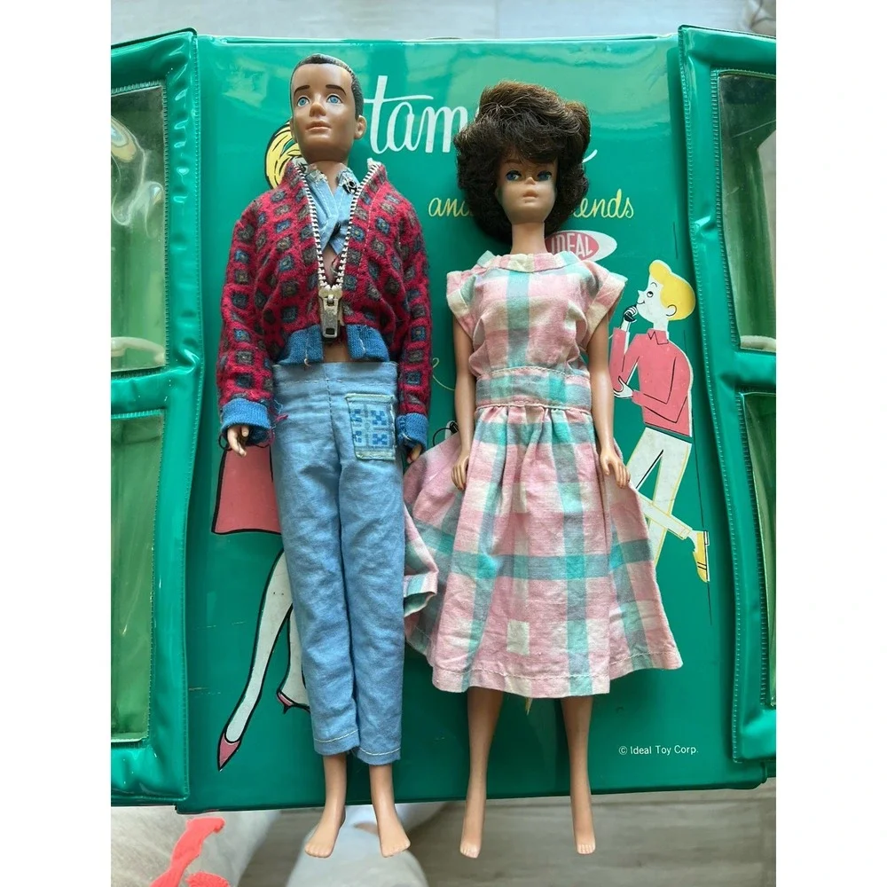 Tammy And Friends Vintage Ideal Lot 1950-1962‎ Midge Barbie Mattel With Clothing